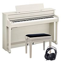 Yamaha CLP-845 White Birch Package