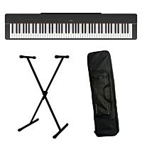 Yamaha P-225 Black Bag Bundle