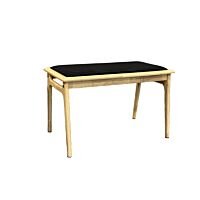 Sonora B Oak Bench (Black Seat)