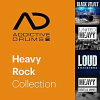 XLN AUDIO Software - Addictive Drums 2: Heavy Rock Collection