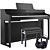 Roland HP-702 Charcoal Black Paket