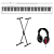 Roland FP-30X White Digital Piano + Stand + Headphones (Hama)