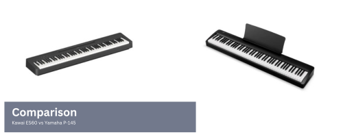 Kawai ES60 vs Yamaha P-145: A Detailed Comparison of Two Entry-Level Digital Pianos