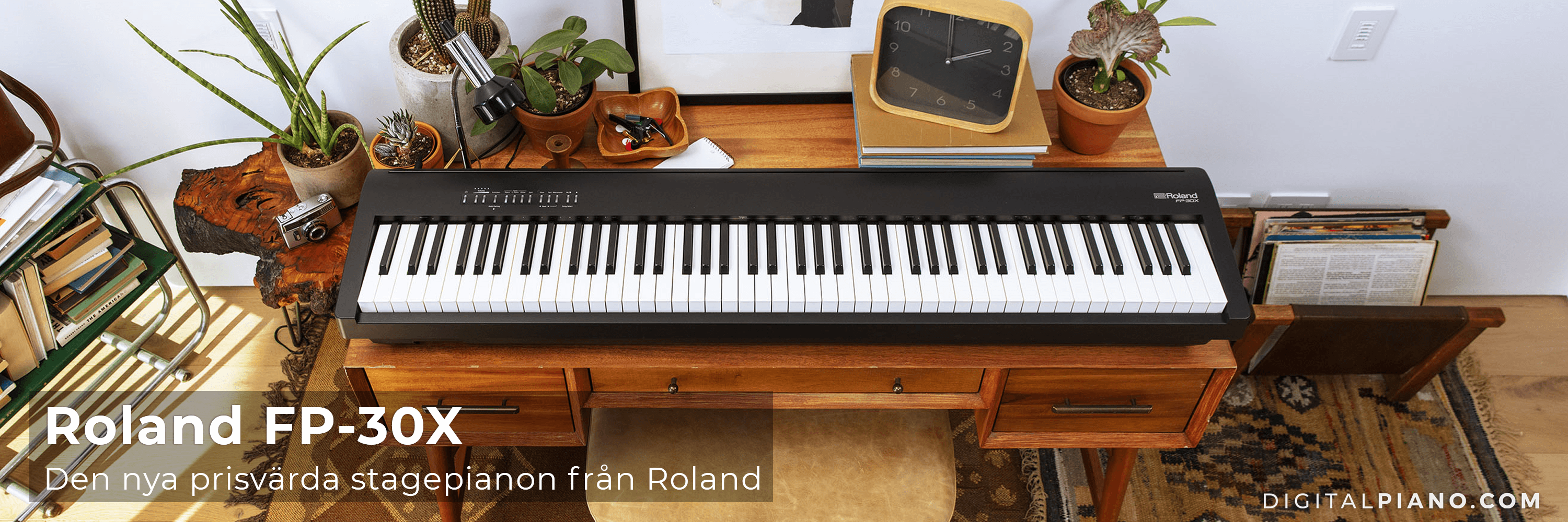 Den Nya Roland Fp 30x Digitalpiano Com Sveriges Storsta Urval Av Digitalpianon Keyboards Digitalflyglar Och Stagepianon