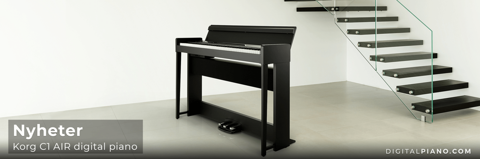 Nyheter - Korg C1 AIR Digital Piano