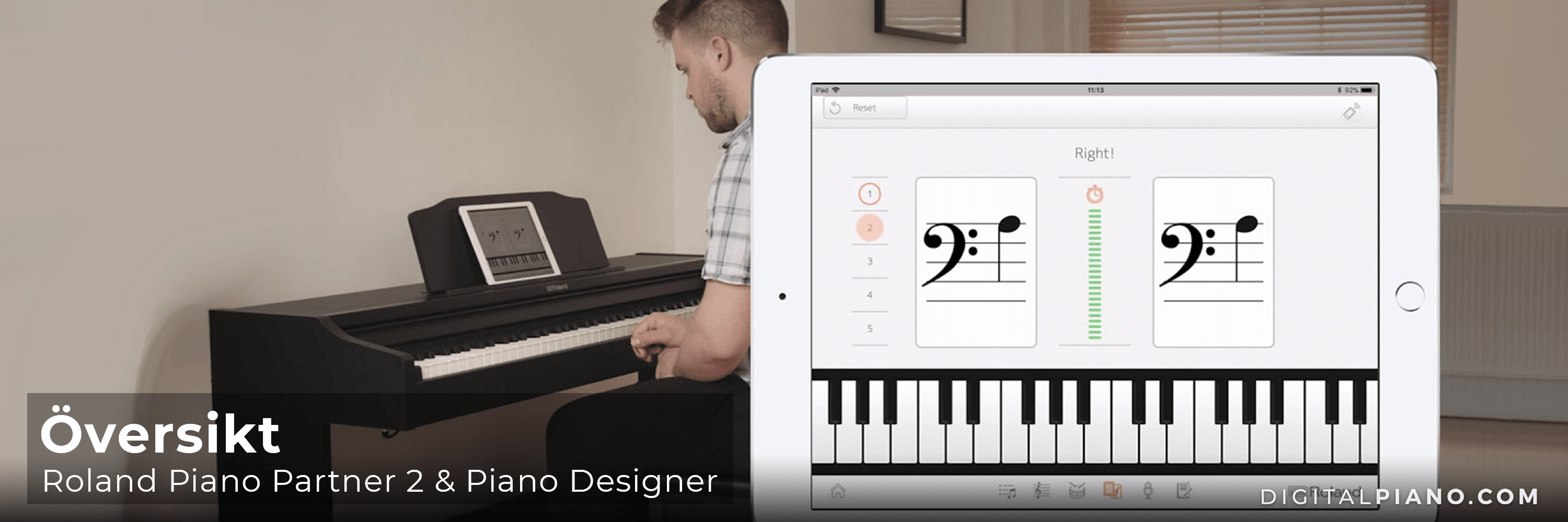 Roland Apps Piano Partner 2 & Piano Designer