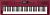 Roland GO:KEYS 3 Dark Red