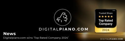 News - Digitalpiano.com wins 'Top Rated Company' 2024